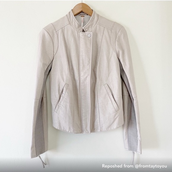 Free People Cool and Clean Vegan Suede Jacket - Picture 1 of 6